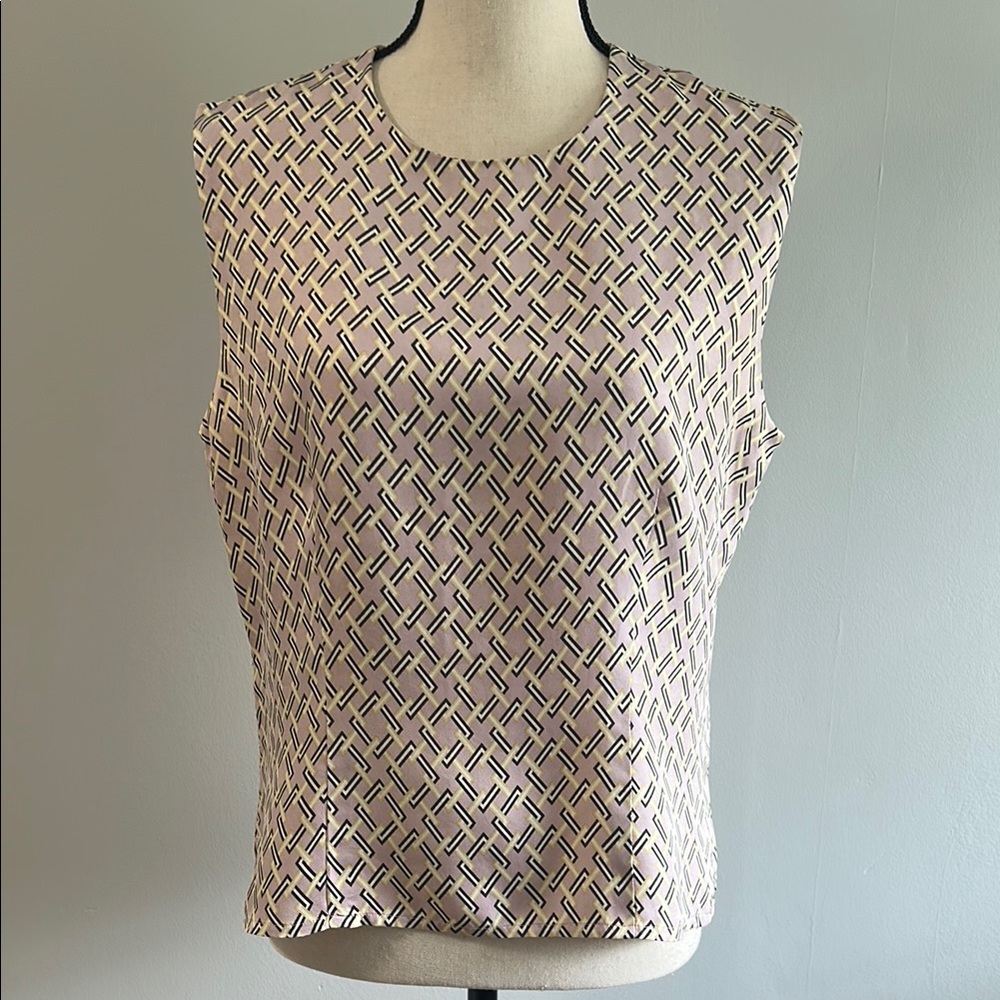 Banana Republic 100% Silk Sleeveless Blouse